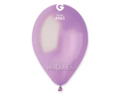 Балони металик в цвят люляк GM110 5бр
