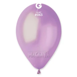 Балони металик в цвят люляк GM110 5бр