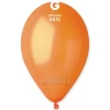 Балони металик в оранжев цвят GM110 5бр