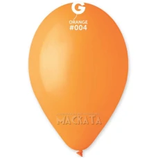 Пастелни балони в оранжев цвят G110 - 5бр