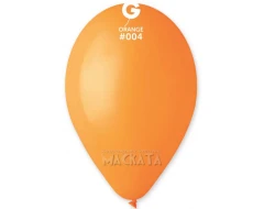 Пастелни балони в оранжев цвят G110 - 5бр