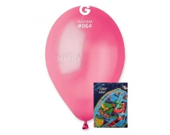 Пакет балони металик в цвят циклама GM110 100бр