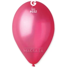 Балони металик в светло червен цвят GM110 5бр