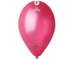 Балони металик в светло червен цвят GM110 5бр