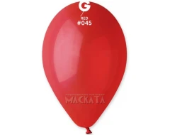 Пастелни балони в тъмночервен цвят G110 - 5бр