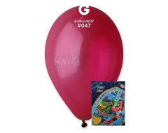 Пакет балони в цвят бургунди G110 100бр