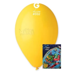 Пакет балони в жълт цвят G110 100бр
