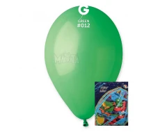 Пакет балони в зелен цвят G110 100бр