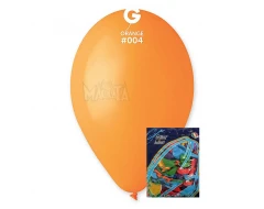 Пакет балони в оранжев цвят G110 100бр