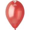 Балони металик в червен цвят GM110 5бр