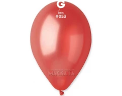 Балони металик в червен цвят GM110 5бр