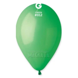 Пастелни балони в зелен цвят G110 - 5бр