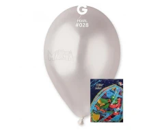 Пакет балони металик в цвят перла GM110 100бр