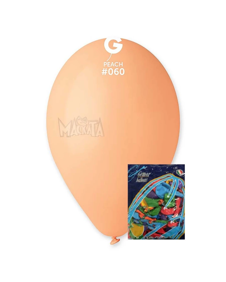 Пакет балони в цвят праскова G110 100бр