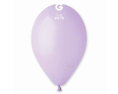 Пастелни балони в цвят люляк G110 - 5бр