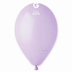 Пастелни балони в цвят люляк G110 - 5бр