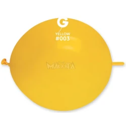 Балони Linkoloon тъмножълт цвят GL13 33см - 5бр