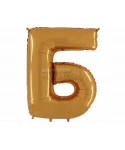 Фолиев балон златна буква Б