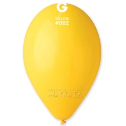 Пастелни балони в жълт цвят G110 - 5бр