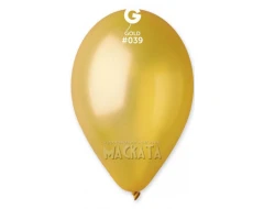 Балони металик в цвят злато GM110 5бр