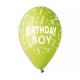 Балони с щампа - Birthday Boy 5бр