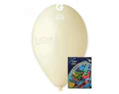 Пакет балони в цвят слонова кост G110 100бр