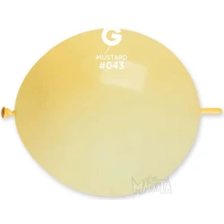 Балони Linkoloon цвят горчица GL13 33см - 5бр