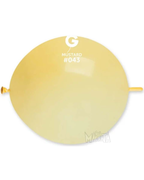 Балони Linkoloon цвят горчица GL13 33см - 5бр