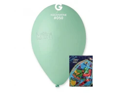 Пакет балони в цвят аквамарин G110 100бр