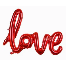 Фолиев балон надпис - Love