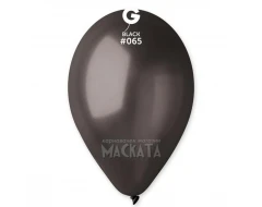 Балони металик в черен цвят GM110 5бр