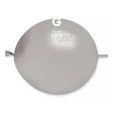 Балони Linkoloon металик в цвят сребро GL13 33см - 5бр