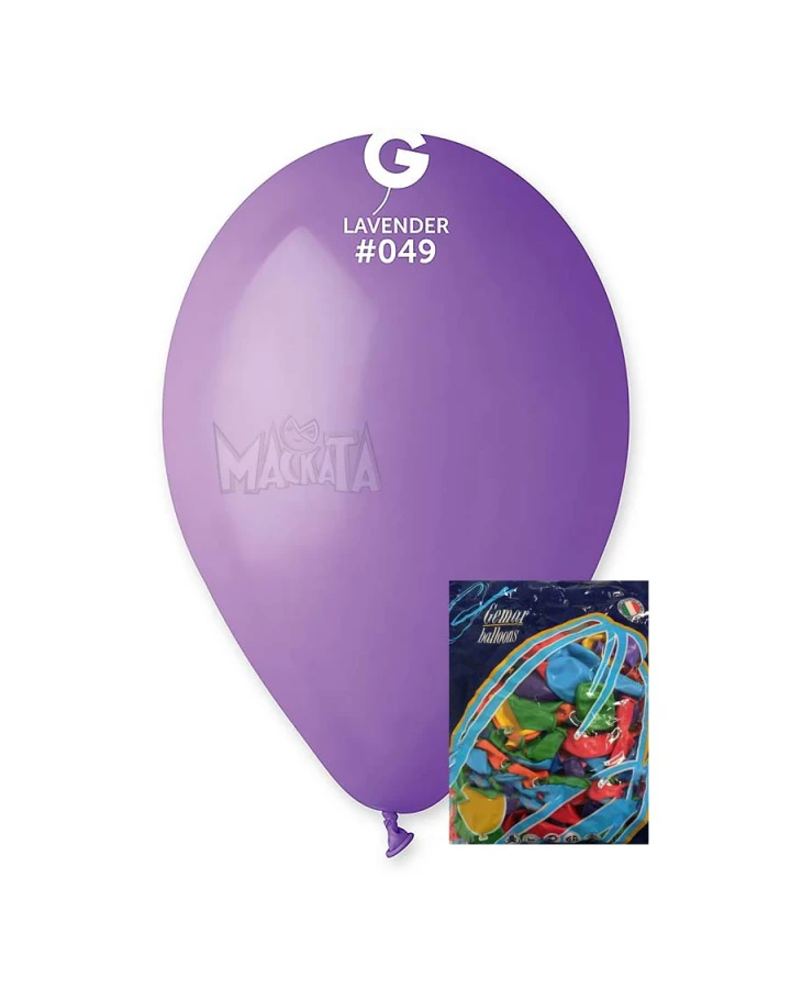 Пакет балони в лилав цвят G110 100бр