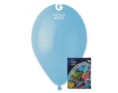 Пакет балони в цвят бебешко синьо G110 100бр