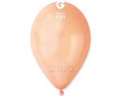 Балони металик в цвят праскова GM110 5бр