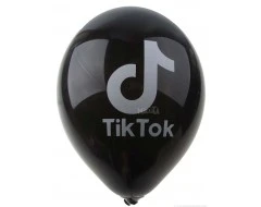 Балони с щампа - Tik Tok 5бр
