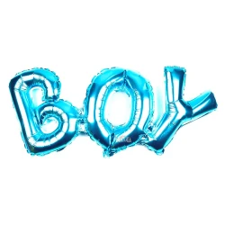 Фолиев балон надпис за бебе момче - Boy