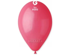 Пастелни балони в светлочервен цвят G110 - 5бр