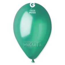 Балони металик в тъмнозелен цвят GM110 5бр