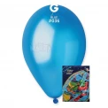 Пакет балони металик в син цвят GM110 100бр