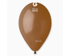 Пастелни балони в цвят мока G110 - 5бр