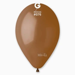 Пастелни балони в цвят мока G110 - 5бр