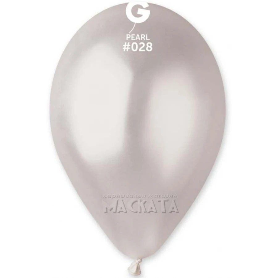 Балони металик в цвят перла GM110 5бр