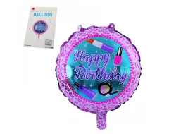 Фолиев балон - Happy Birthday за мадами