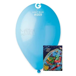 Пакет балони в светлосин цвят G110 100бр
