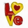 Фолиев балон надпис - LOVE