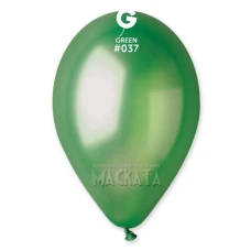 Балони металик в зелен цвят GM110 5бр