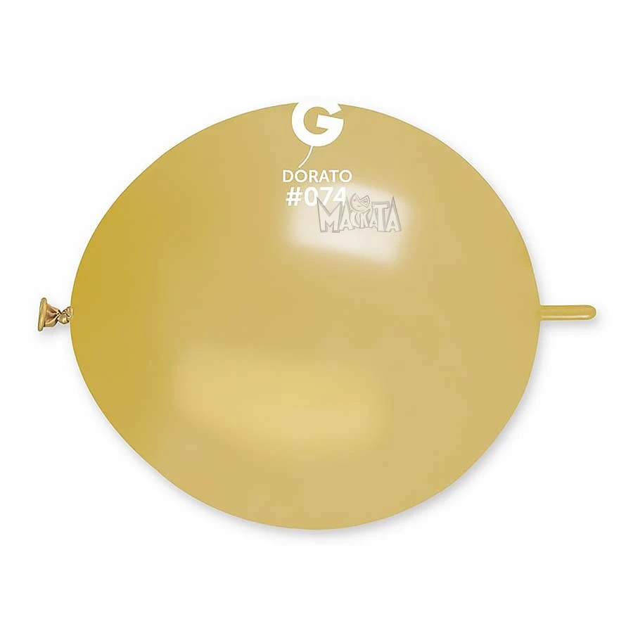 Балони Linkoloon цвят старо злато GL13 33см - 5бр
