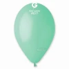 Пастелни балони в цвят мента G110 - 5бр