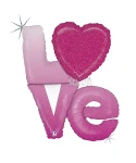 Фолиев балон надпис - LOVE Фолиев балон надпис - LOVE